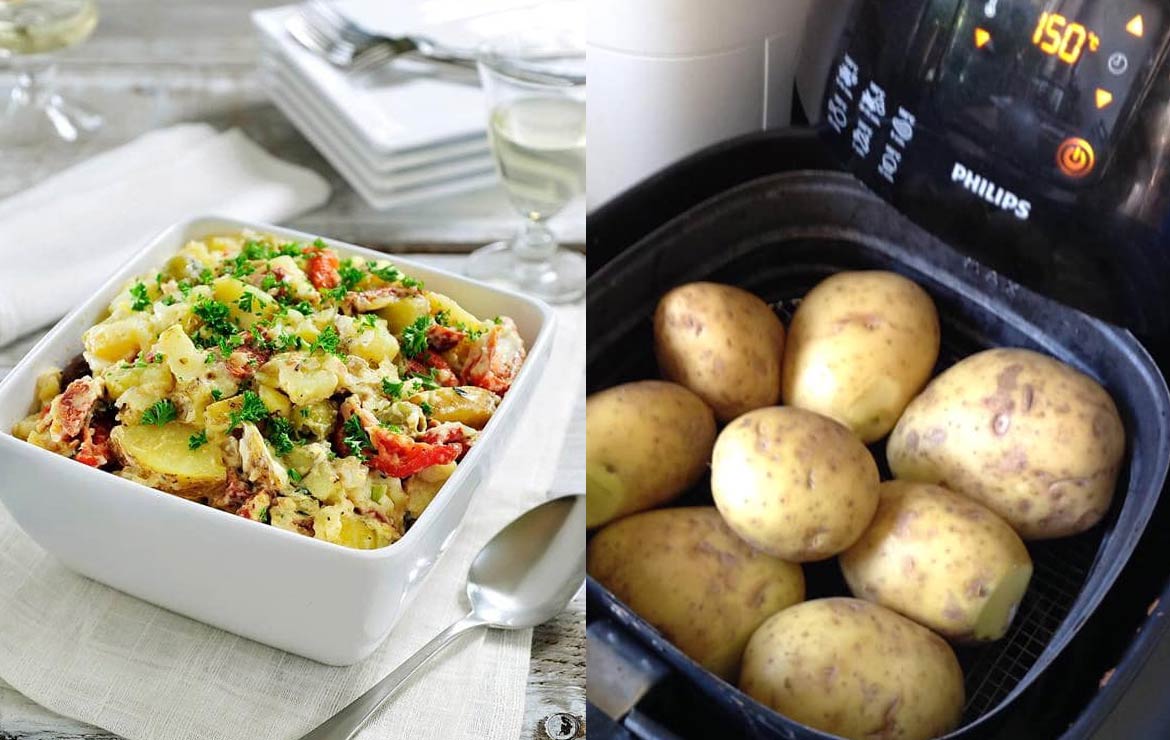 Spaanse-aardappelsalade-airfryer