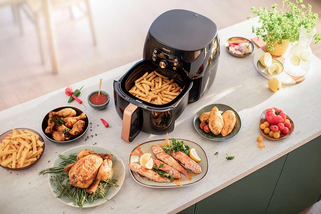 Philips-Airfryer-XXL-Smart-Sensing-gerechten