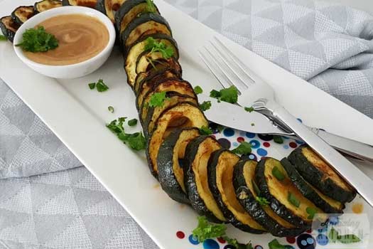 Courgette-Spiraal-uit-de-Airfryer