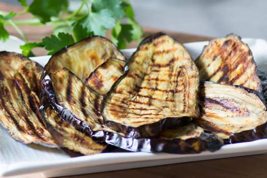 Gegrilde-aubergine-plakken-Airfryer