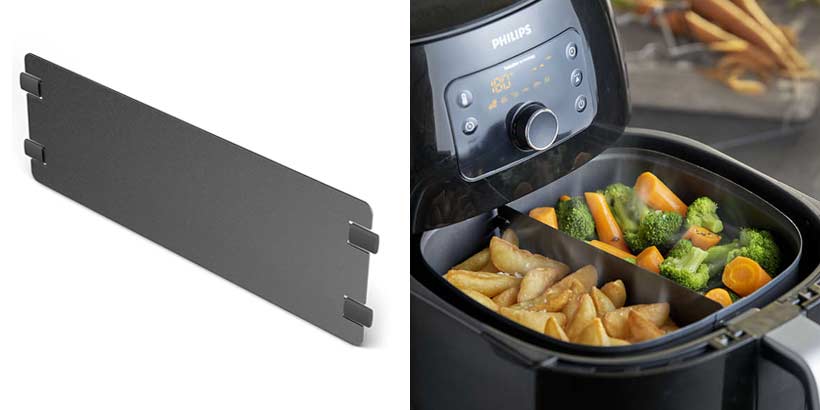 Het Besluit Tolk Partykit HD9950/00 voor Philips Airfryer XXL - Grillrooster & Scheidingswand