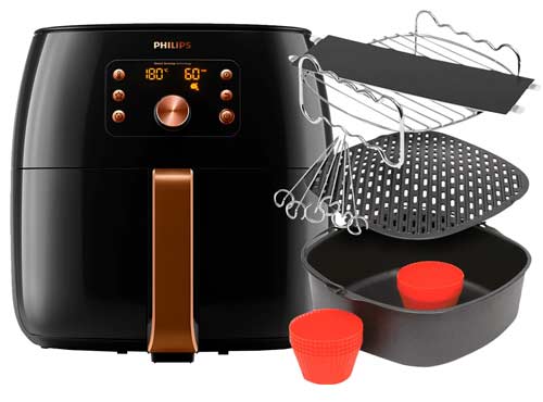 Philips-Airfryer-XXL-Smart-Sensing-Premium-HD9867-met-Accessoireset