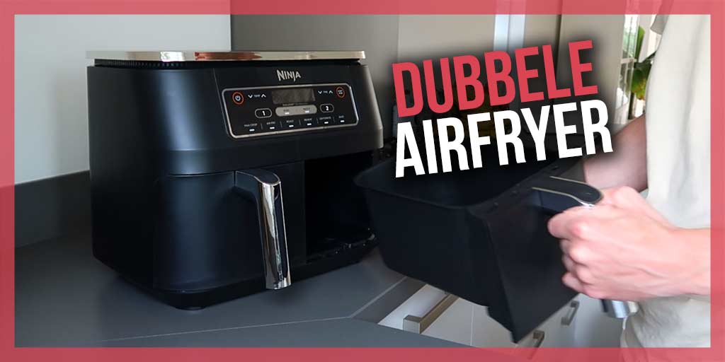 UNBOX Dubbele Heteluchtfriteuse Accesoires Set - Dubbele Airfryer -  Geschikt voor Dual