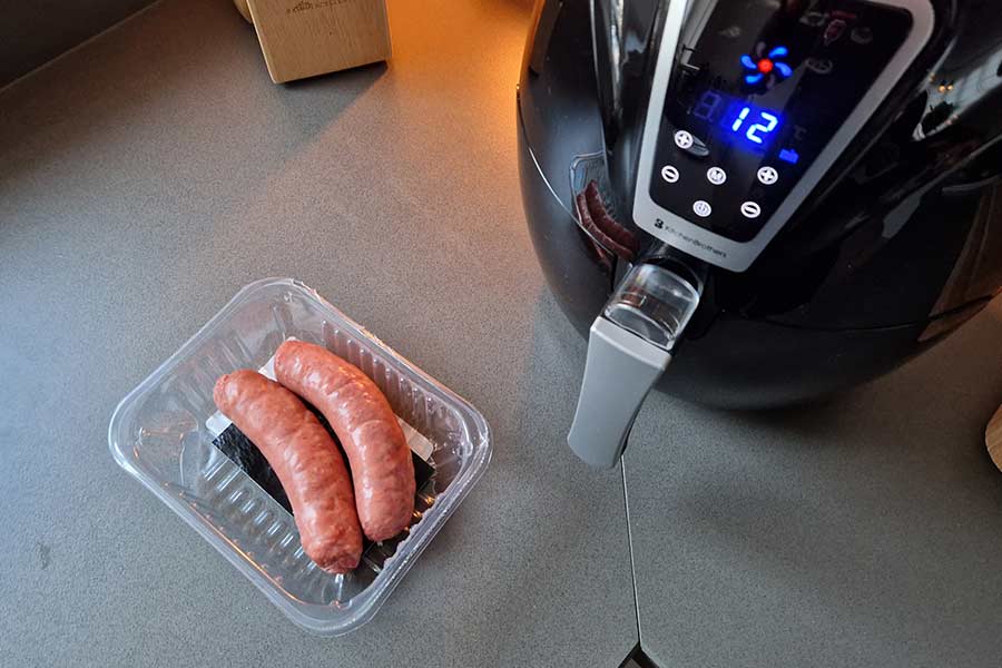 runderbraadworst-supermarkt-airfryer