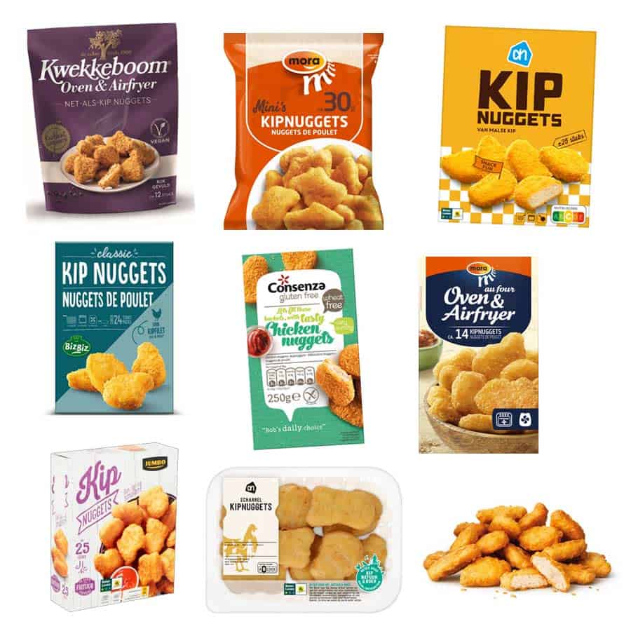 verschillende-soorten-kipnuggets