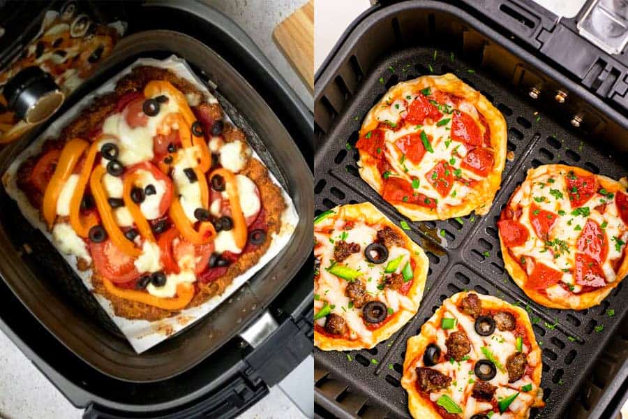 pizza-bakken-in-de-airfryer