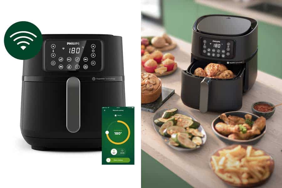 Philips-Airfryer-XXL-Connected-HD9285-bediening