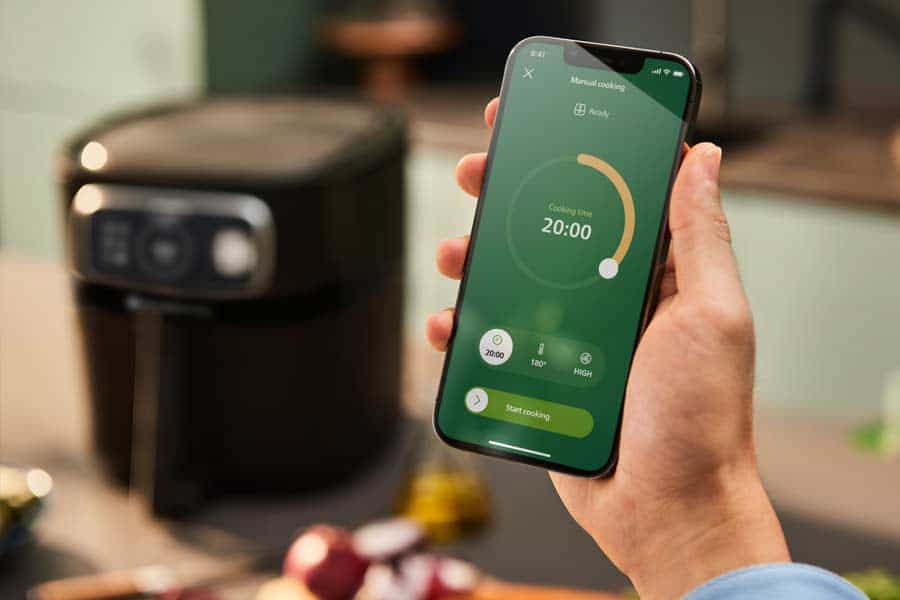 Philips-Airfryer-XXL-Connected-HD9875-90-verbinden-nutriu-app