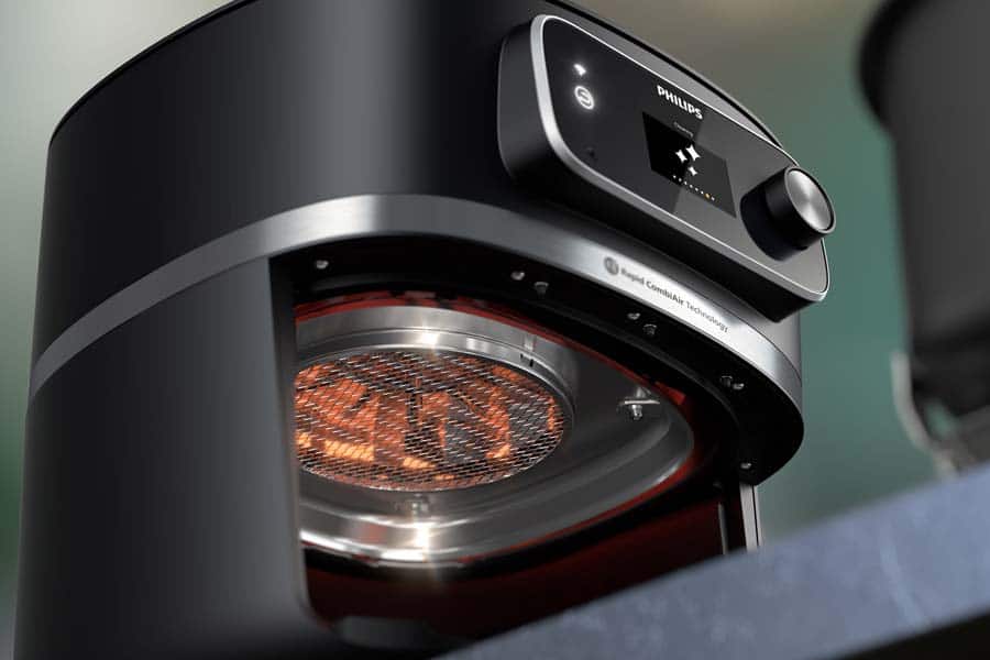 Philips-Airfryer-XXL-Connected-HD9880-90-scherm-verwarmingselement