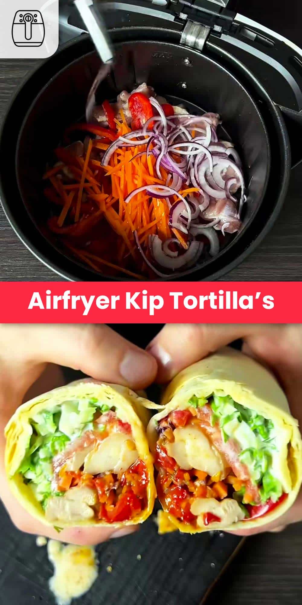 Airfryer-Kip-Tortilla’s-pinterest