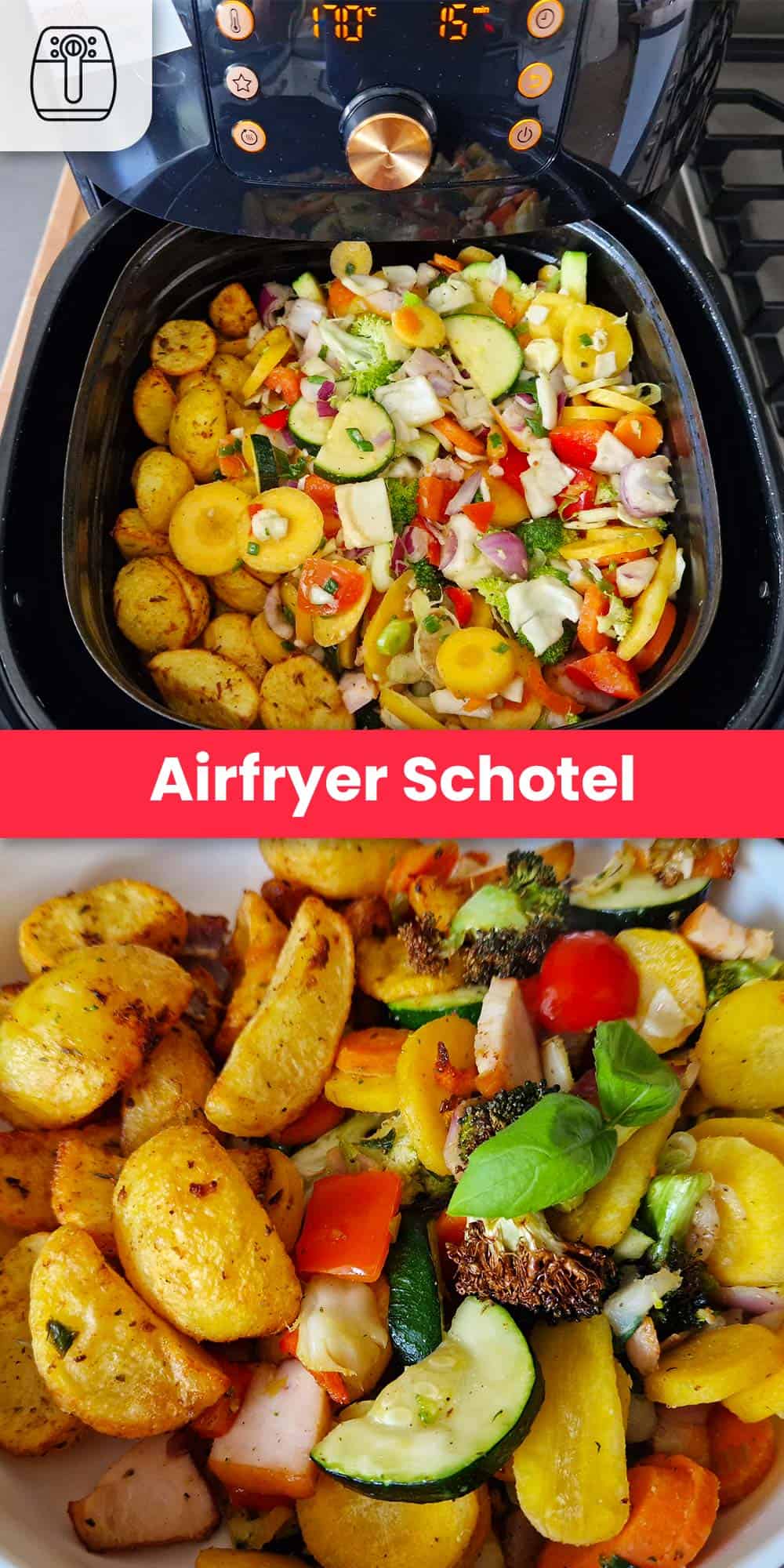 airfryer-aardappel-schijfjes-groenten-gerookte-kip-pinterest